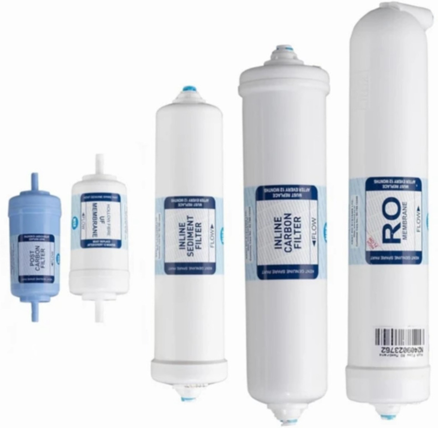 Image of KENT Universal Water Purifier Filter Cartridge Combo Pack of 5 for RO UV UF Systems Solid Filter Cartridge