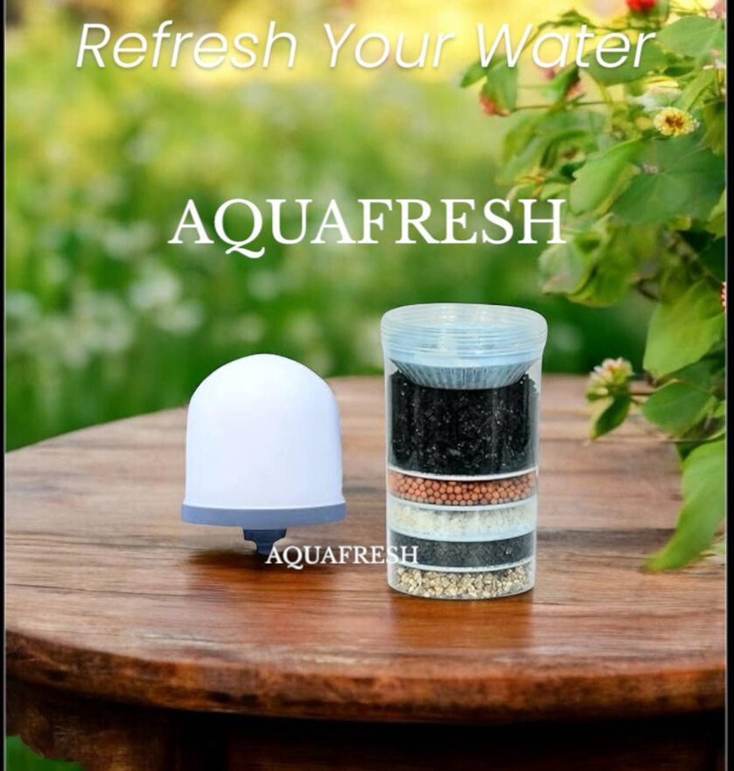 Aquafresh by AQUAFRESH CERAMIC & MINERAL CARTRIDGE FOR NON ELECTRIC GRAVITY WATER PURIFIER Solid Filter Cartridge
