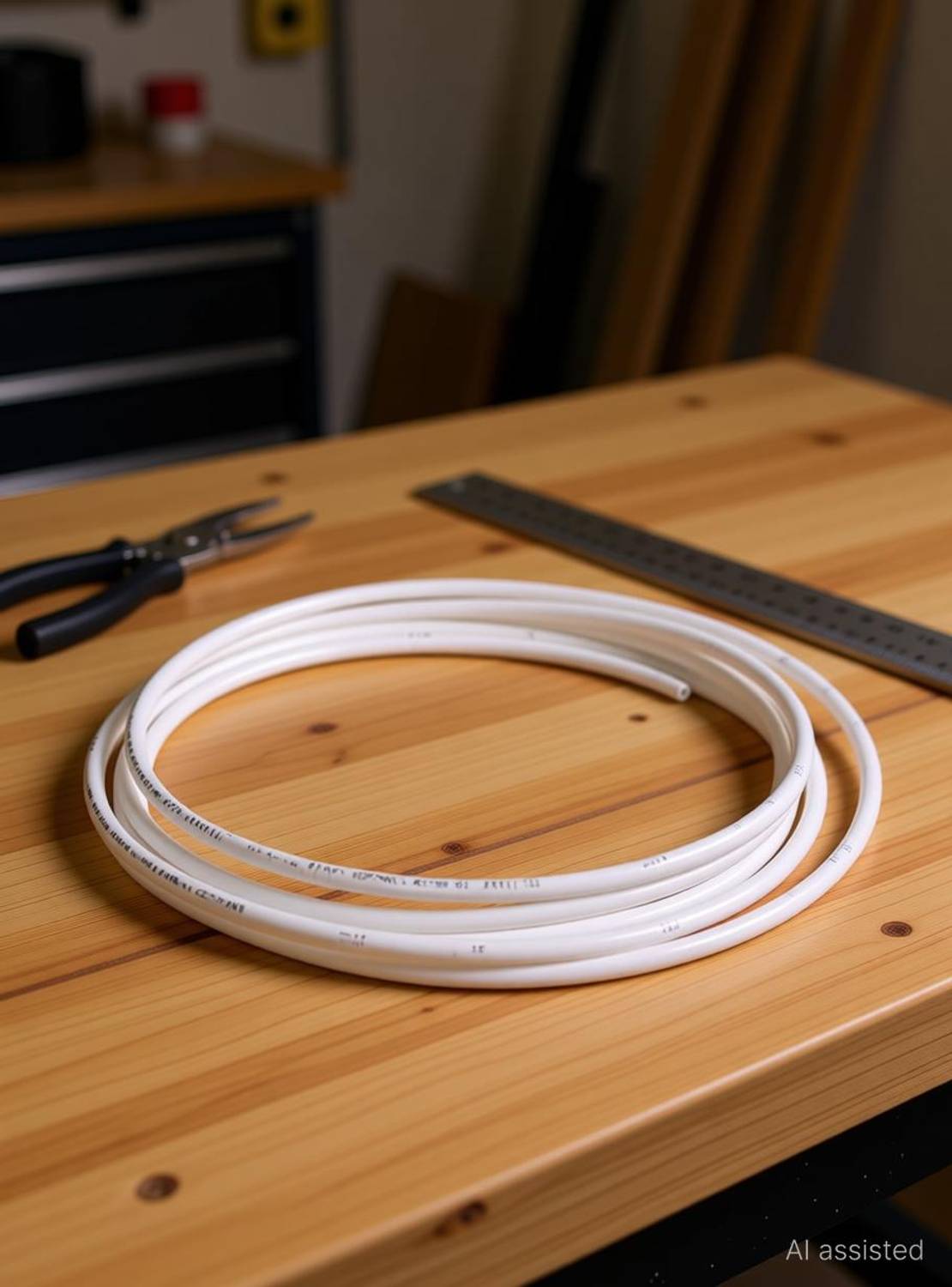 AquaDart RO Water Purifier 1/4 Inch White Color 10 Meter Pipe/Tube Suitable For All Kinds Of RO. Solid Filter Cartridge