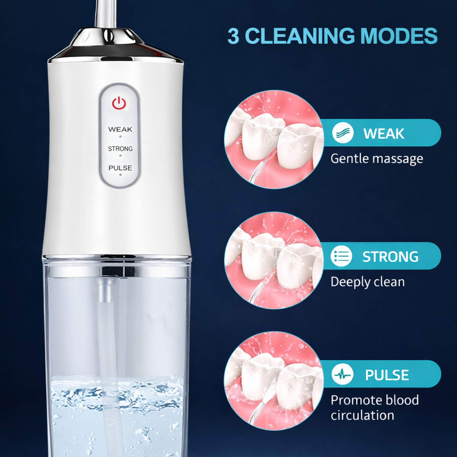 Image of VOCO Portable Water Flosser for Teeth Water Flosser