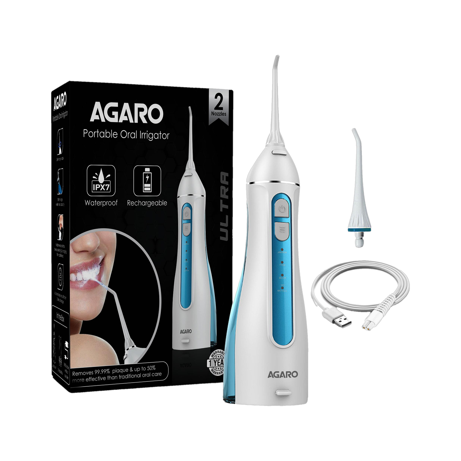 AGARO Ultra Oral Irrigator Water Flosser