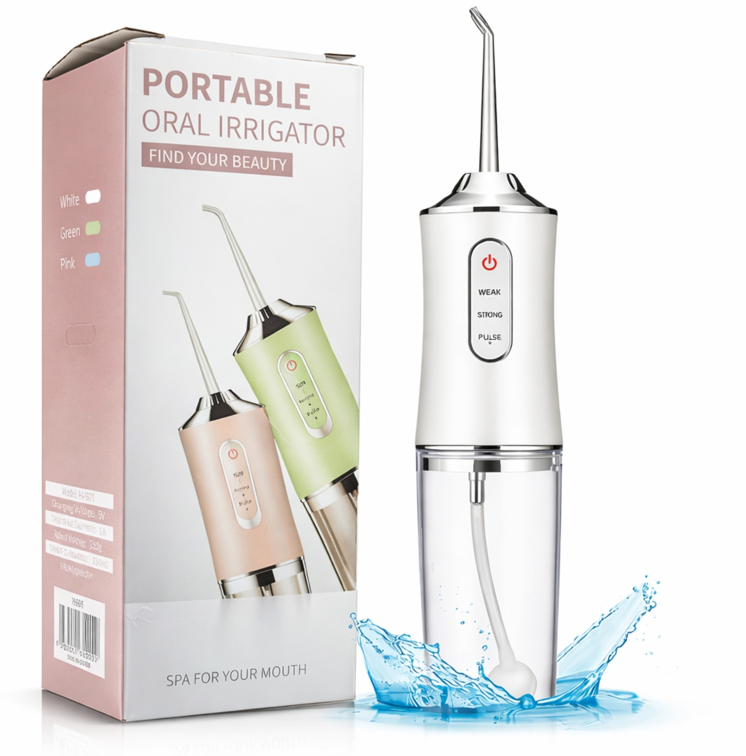 Image of VOCO Portable Water Flosser for Teeth Water Flosser