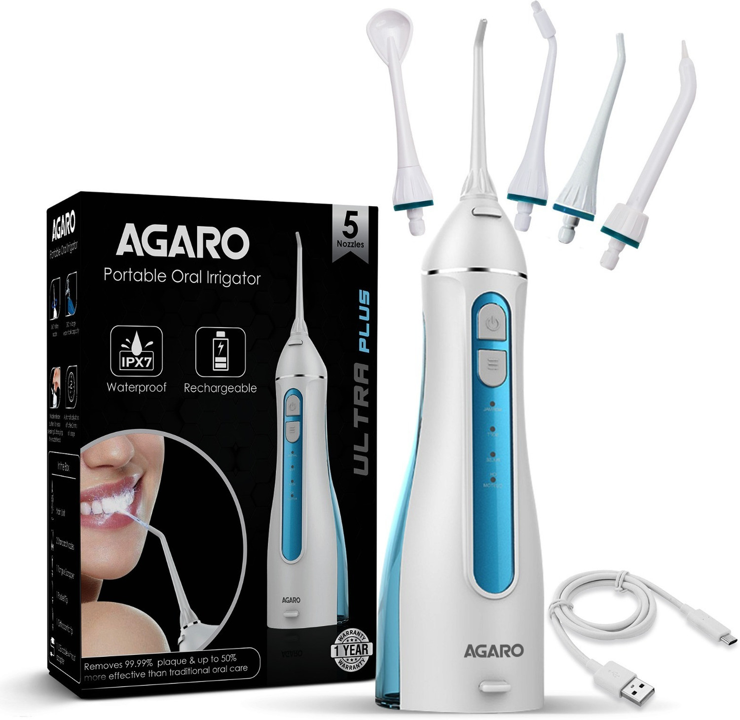 Image of AGARO 33656 Water Flosser