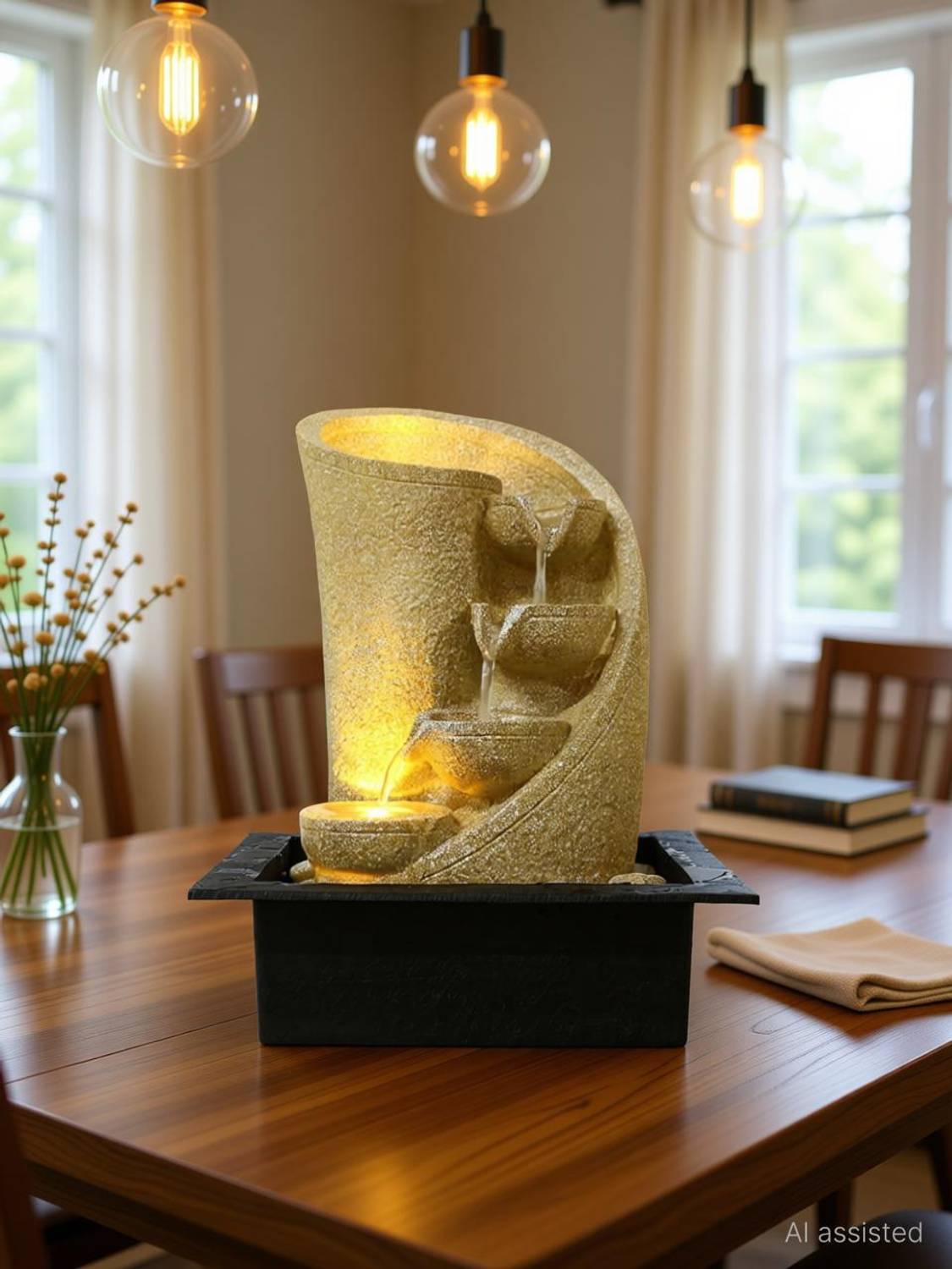 ANAVADYA 40 cm X 20 cm X 30 cm Water Fountain