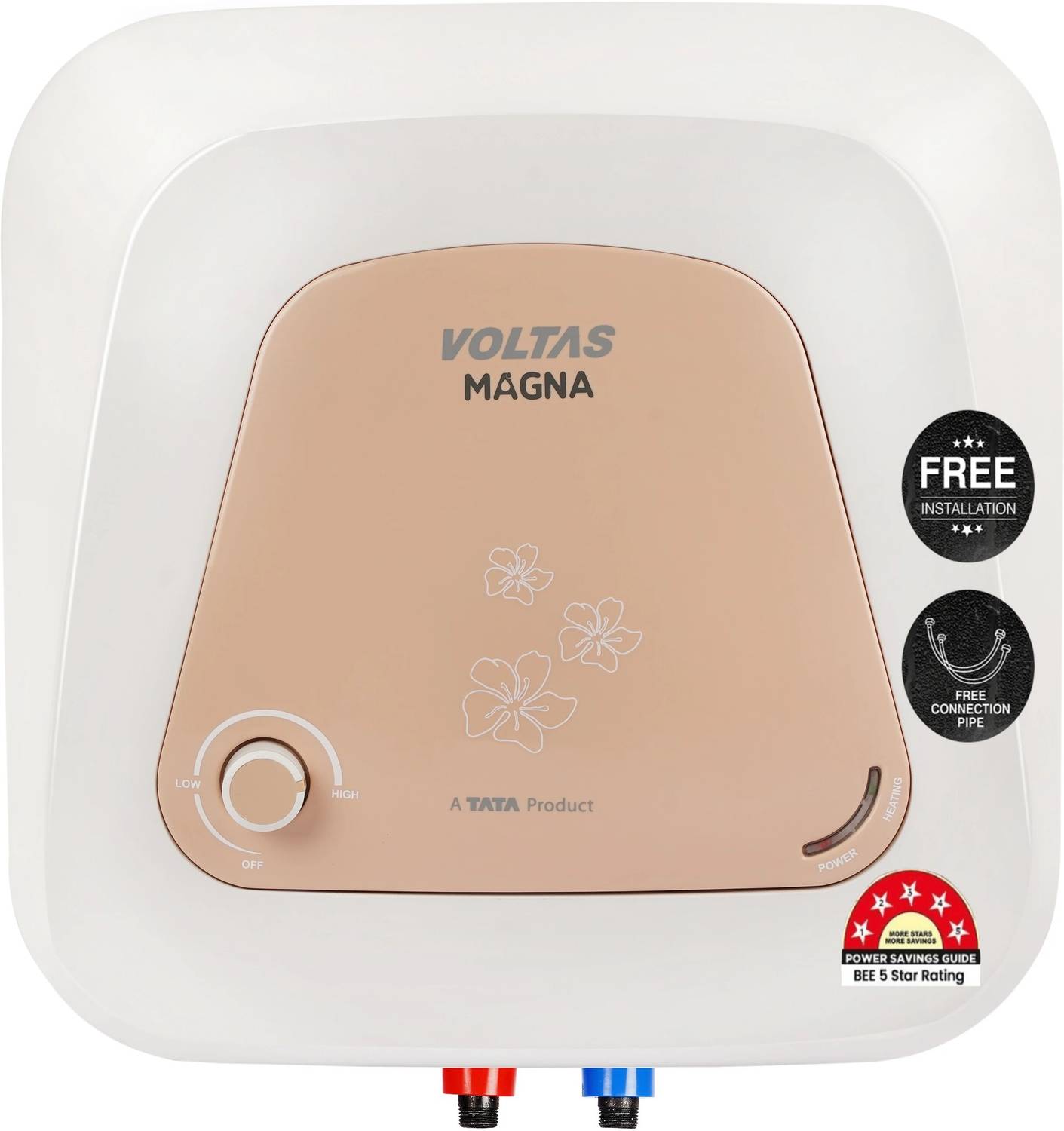 Voltas 15 L Storage Water Geyser 5 Star BEE Energy Rating Cop