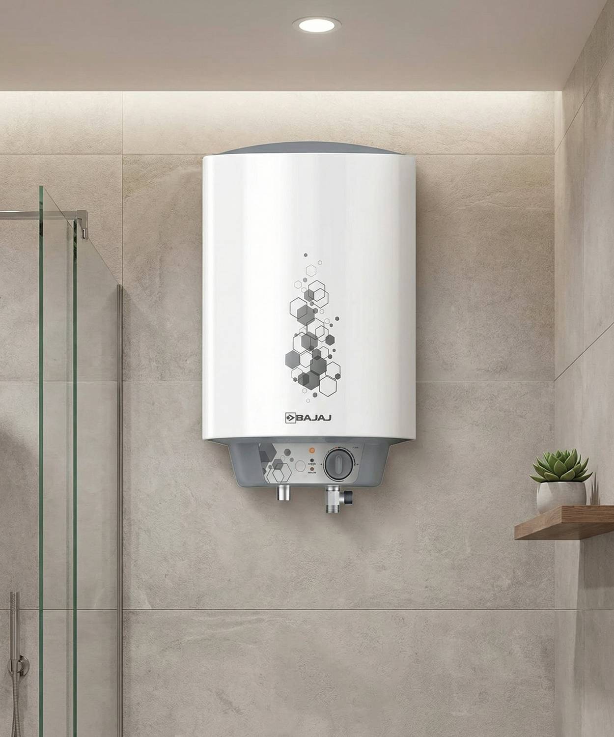 BAJAJ 10 L Storage Water Geyser with Free Pipes and Free Instal