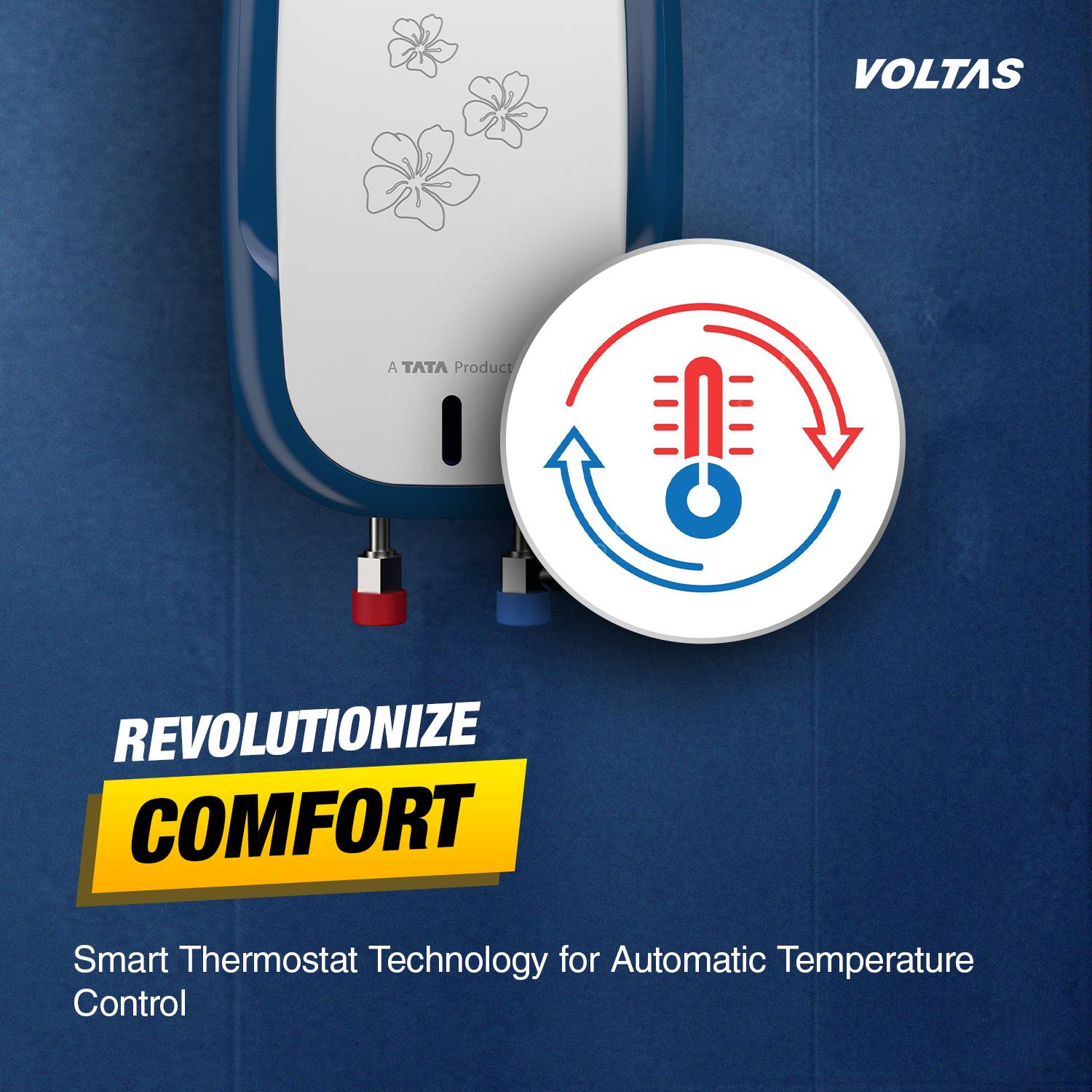 Voltas 5L Instant Water Geyser White - Image 4
