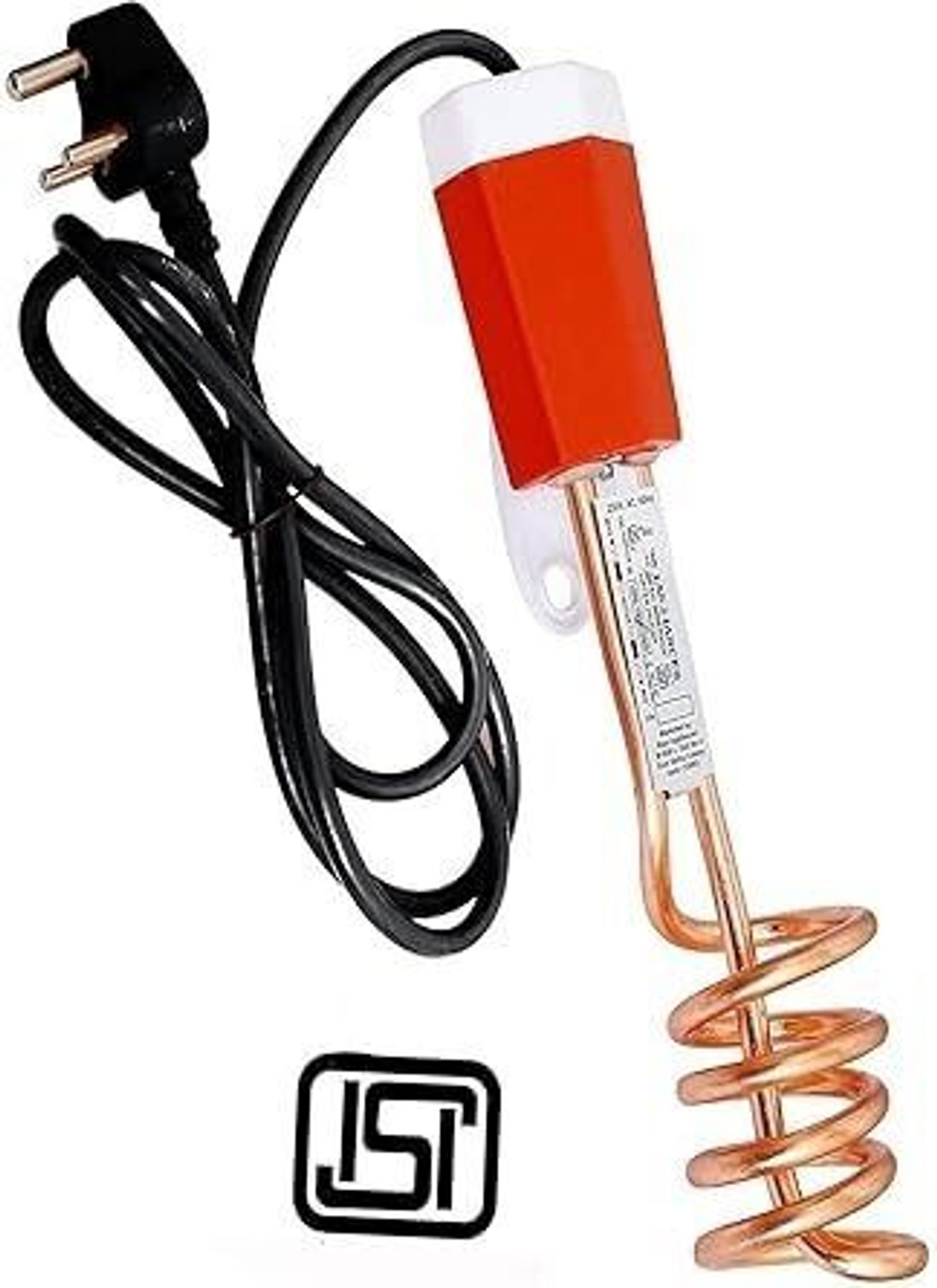 Image of REGOLITH ENTERPRISES SHOCK PROOF 1500 watt COPPER IMMERSION ROD 1500 W Immersion Heater 29 L Instant Water Geyser