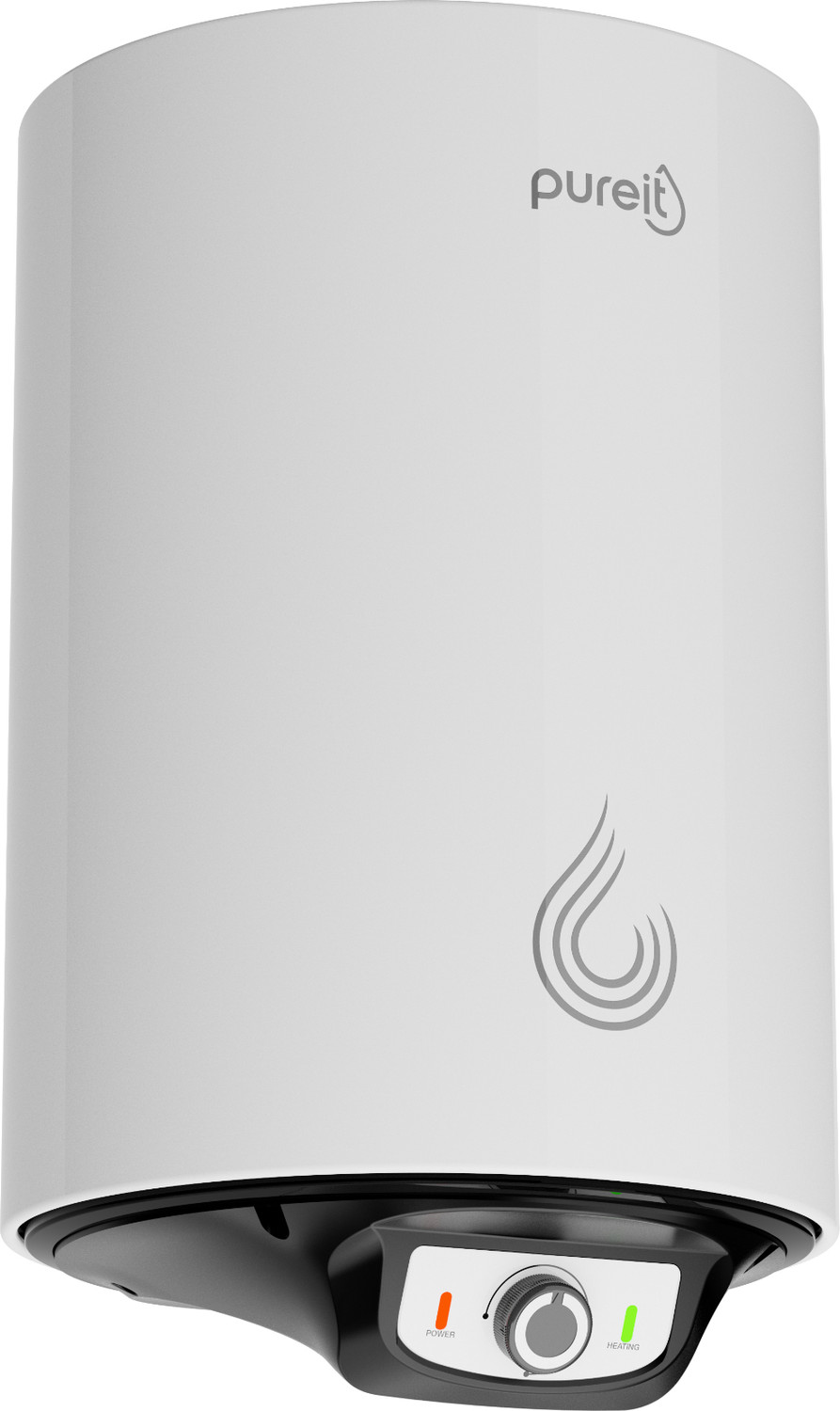 Image of Pureit 15 L Storage Water Geyser | Incoloy 800 Heating Element & Glass Lined Tank | BEE 5 Star Rating | Temperature Control (25C to 75C)| High Energy Efficiency with PUF Insulation (P15, White) (White)