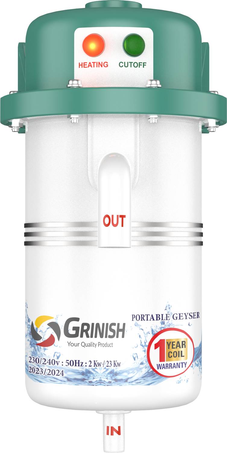 GRINISH 1 L Instant Water Geyser (ULTRA PREMIUM WITH ABS SHOCK PR