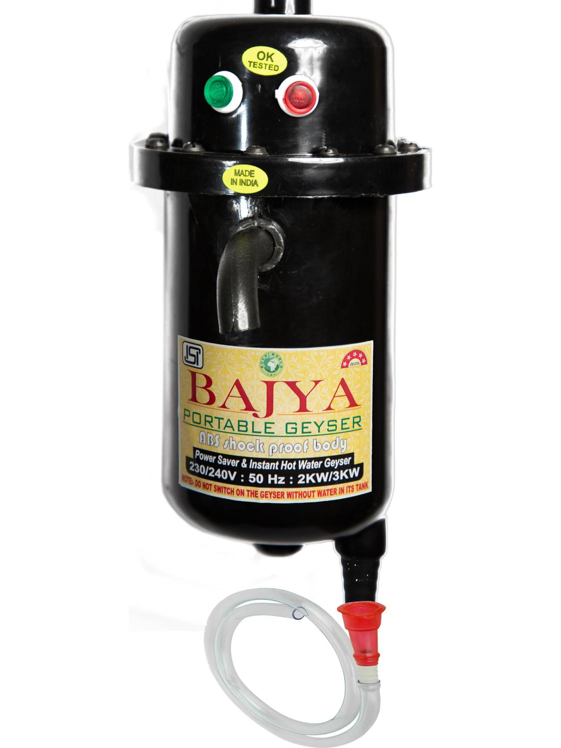 Bajya 1 L Instant Water Geyser 1-Litre Instant Water Heater 1 L Instant Water Geyser