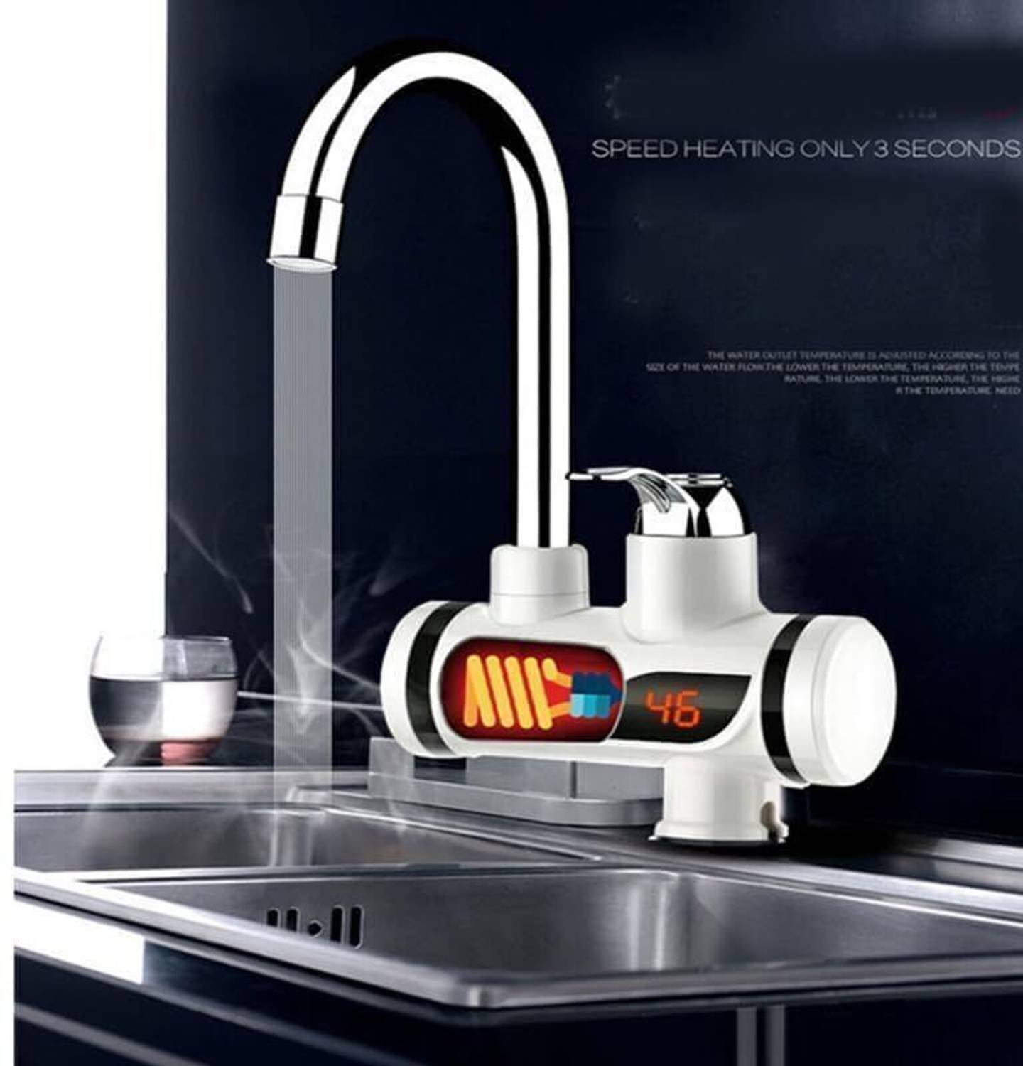 AquaHeat 10 L Instant Water Geyser (Instant-Electric-Water-Heater