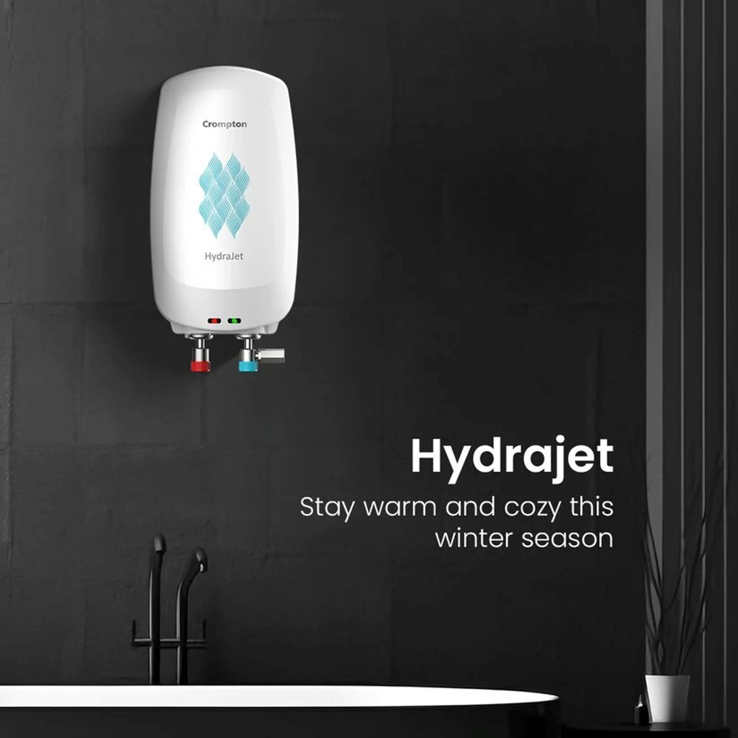 Image of Crompton AIWH-5LHYDRAJET3KW (HYDRAJET) 5 L Instant Water Geyser