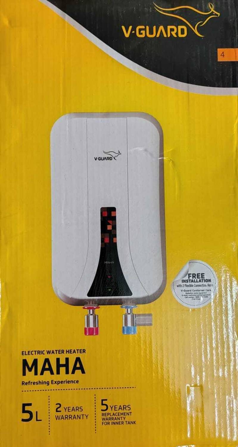 V-Guard 5 L Instant Water Geyser (MAHA -5L, White) (White)