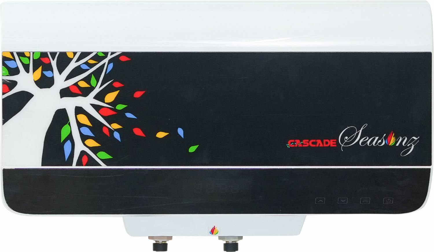 Cascade 20 L Storage Water Geyser (Seasonz, White, Black) (White,