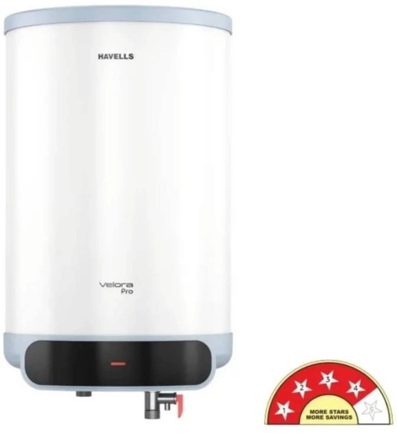 HAVELLS 10 L Storage Water Geyser (VELORA PRO, White, Blue) (Whit