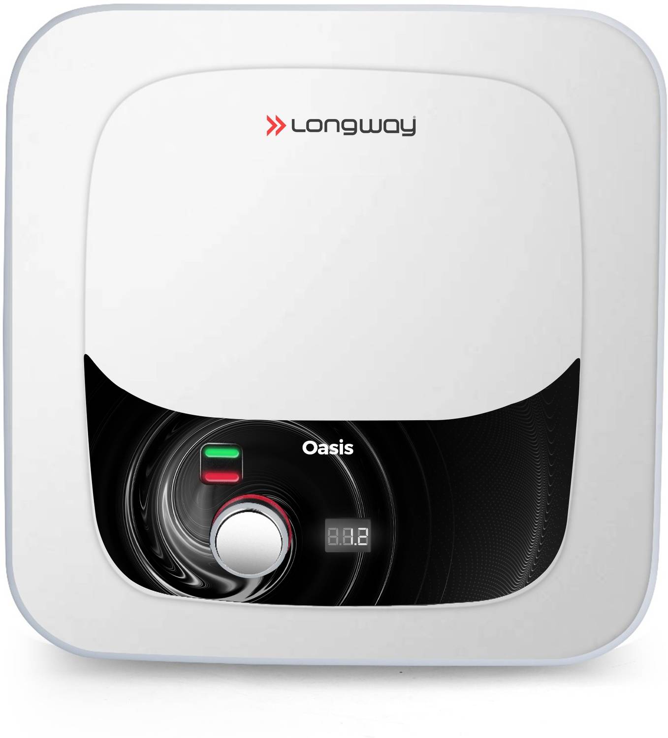 Longway 15 L Storage Water Geyser (Oasis Digi, White) (White)