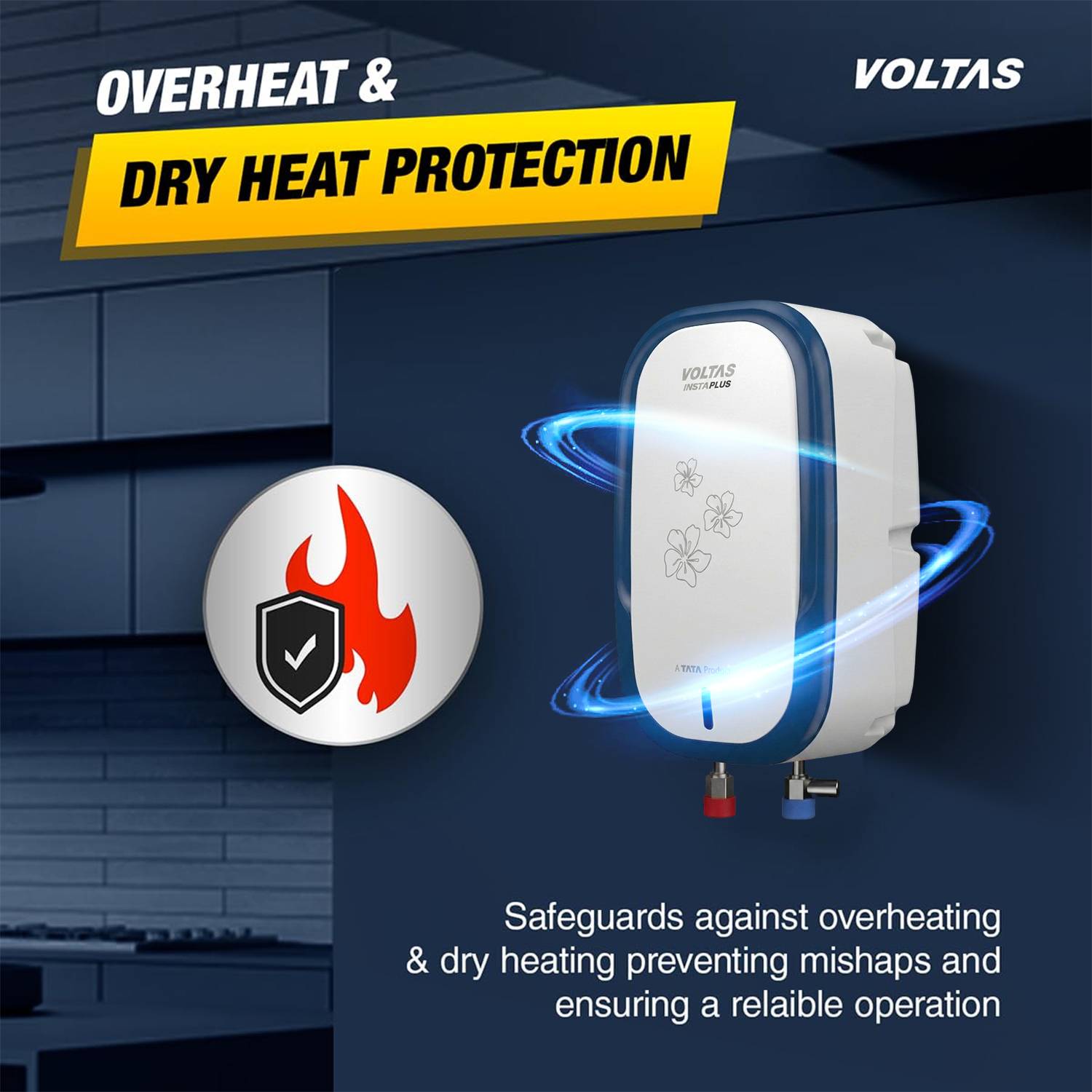 Voltas 5L Instant Water Geyser White - Image 5