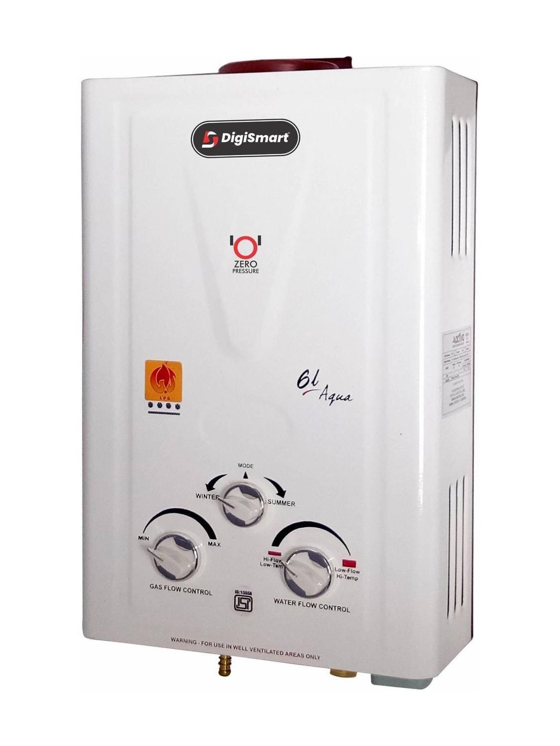 DIGISMART AQUA 6 L Gas Water Geyser
