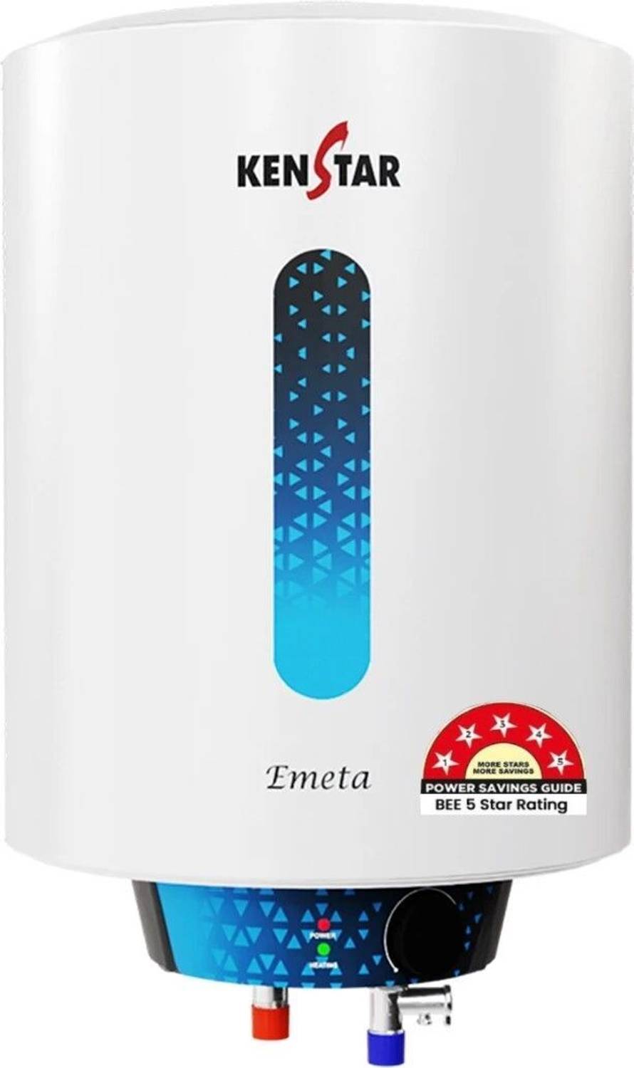 Kenstar 10 L Storage Water Geyser High Grade SS Tank (EMETA, Wh