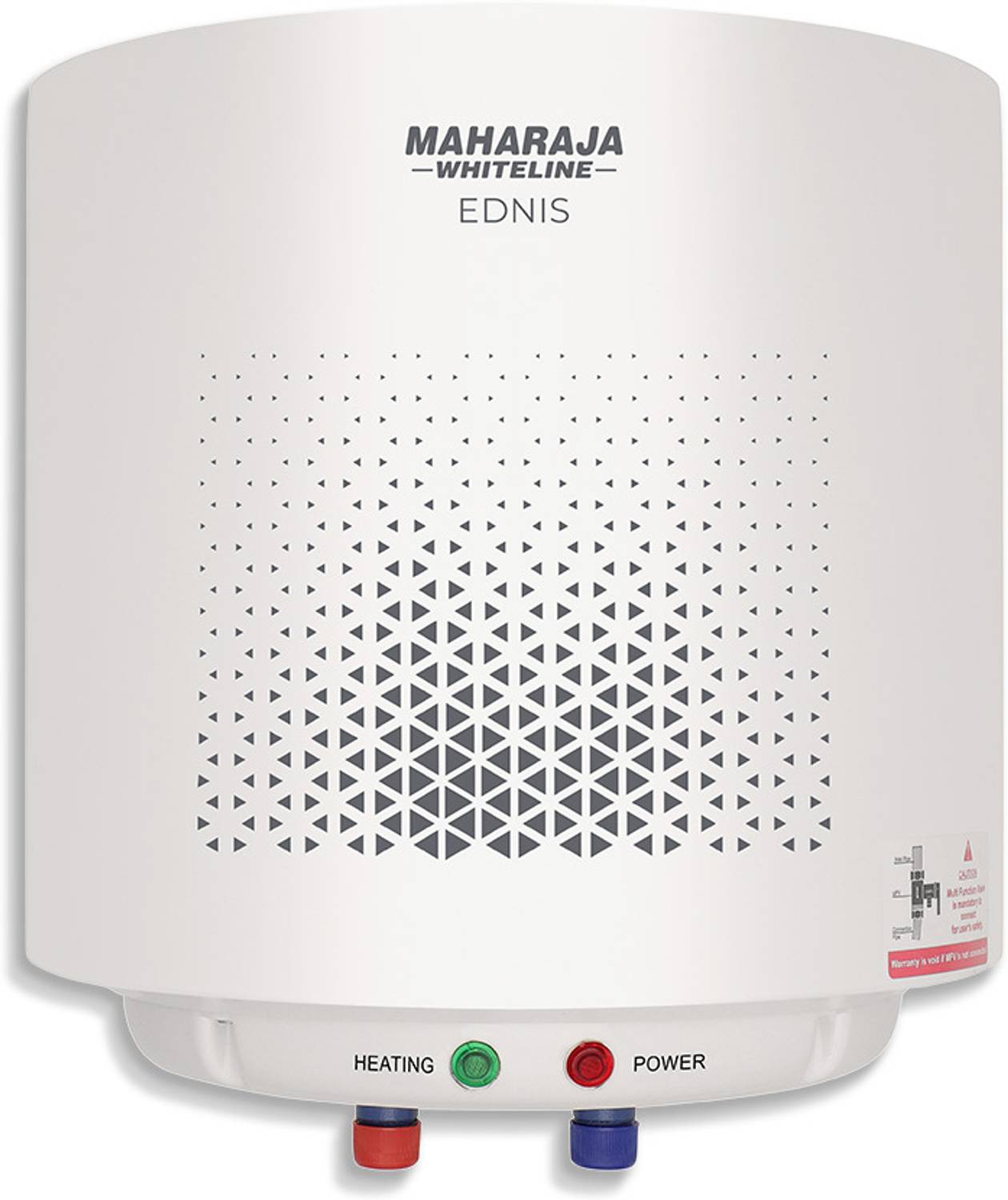 MAHARAJA WHITELINE 10 L Storage Water Geyser (EDNIS-WH-173, White