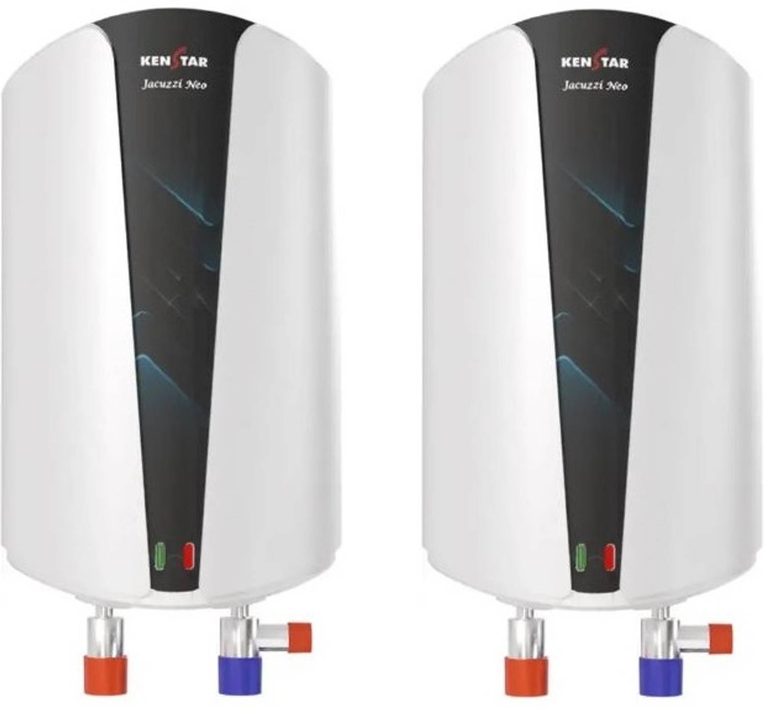 Kenstar 3 L Instant Water Geyser (JACUZZI NEO Pack of 2, White) (