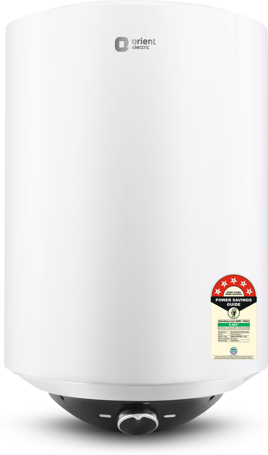Image of Orient Electric Cronos Pro | 5 Star BEE Energy Rating |High-rise Compatible 25 L Storage Water Geyser