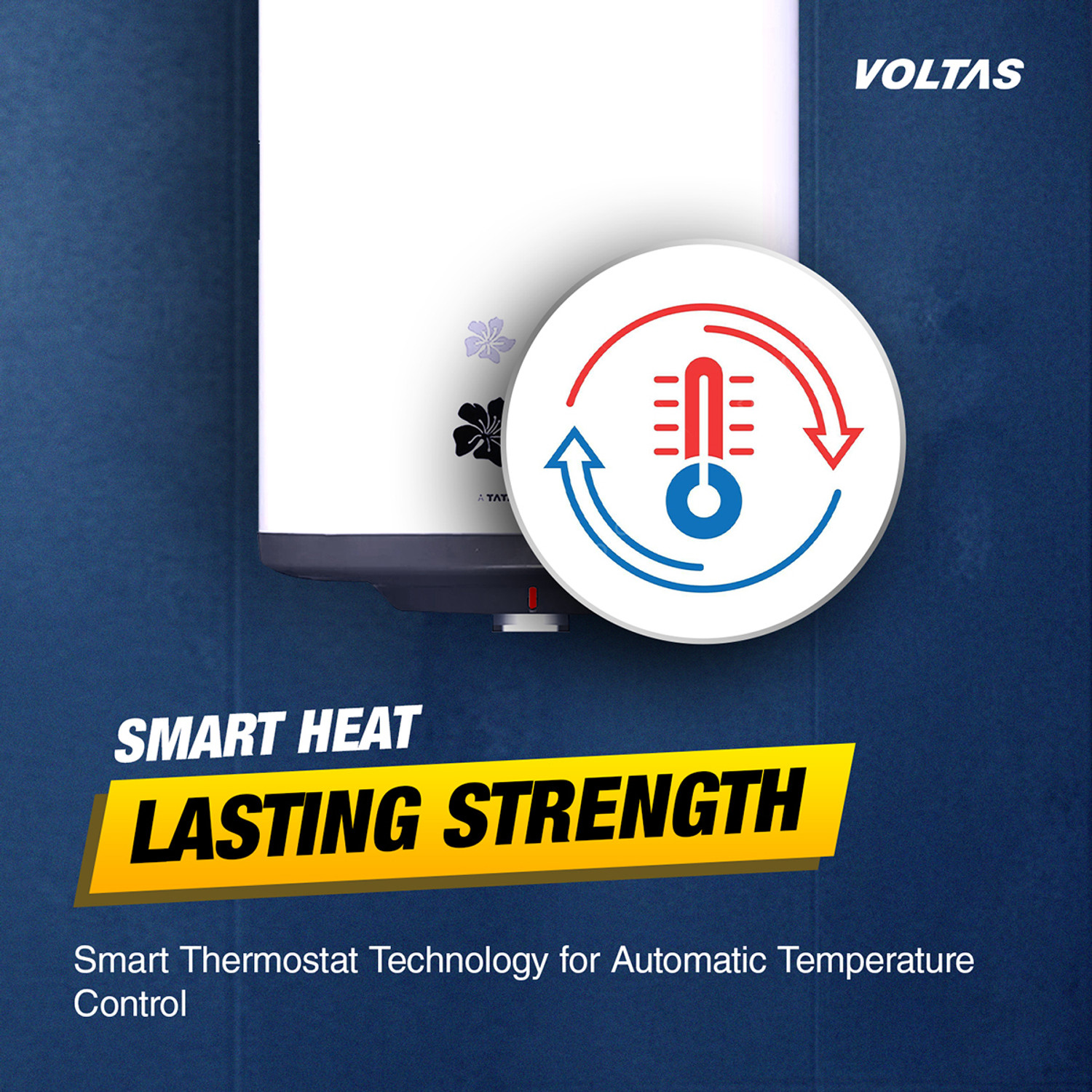 Image of Voltas AquaPro 25 L Storage Water Geyser | Free Pipes and Free Installation