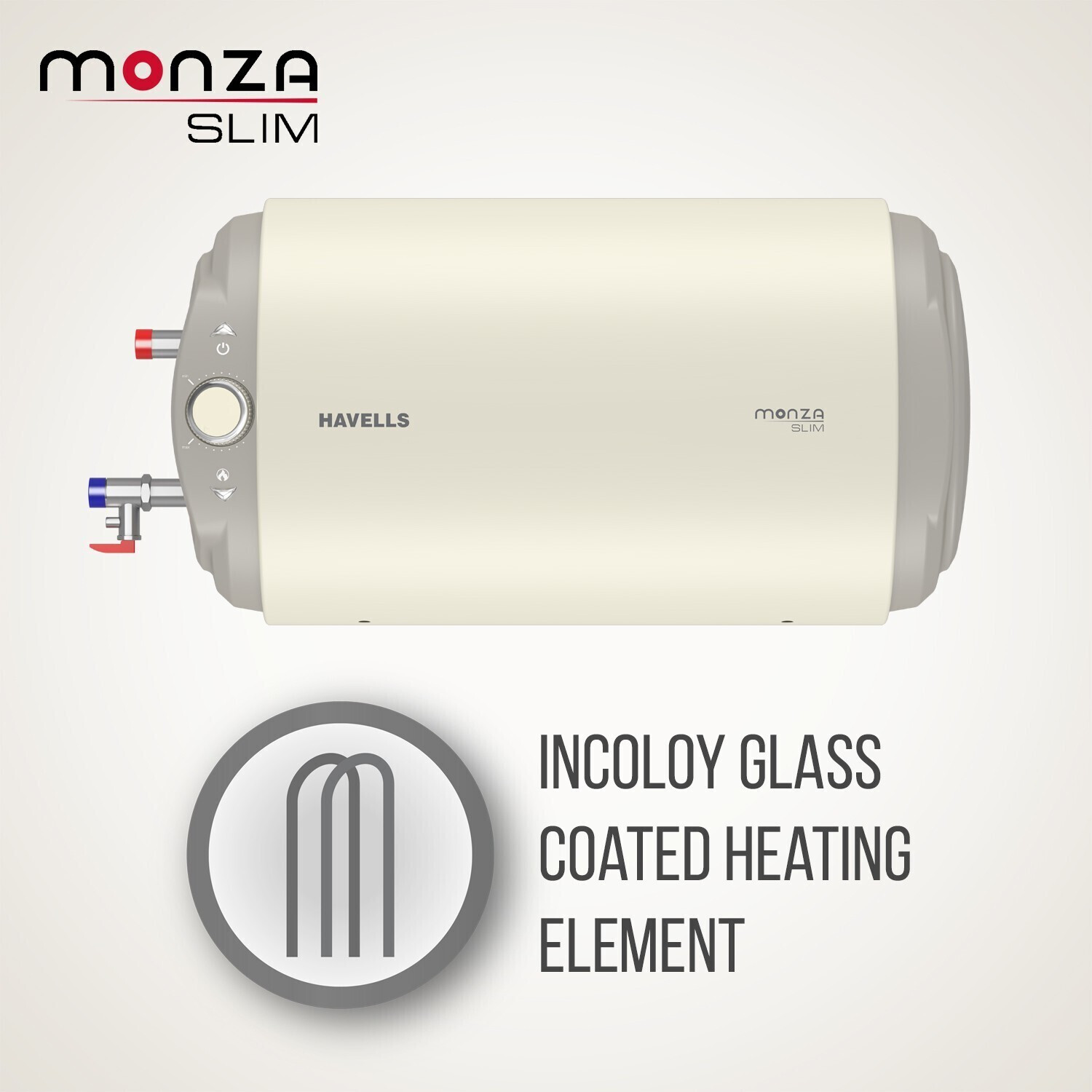 Image of HAVELLS Monza Slim HL 15 L Storage Water Geyser
