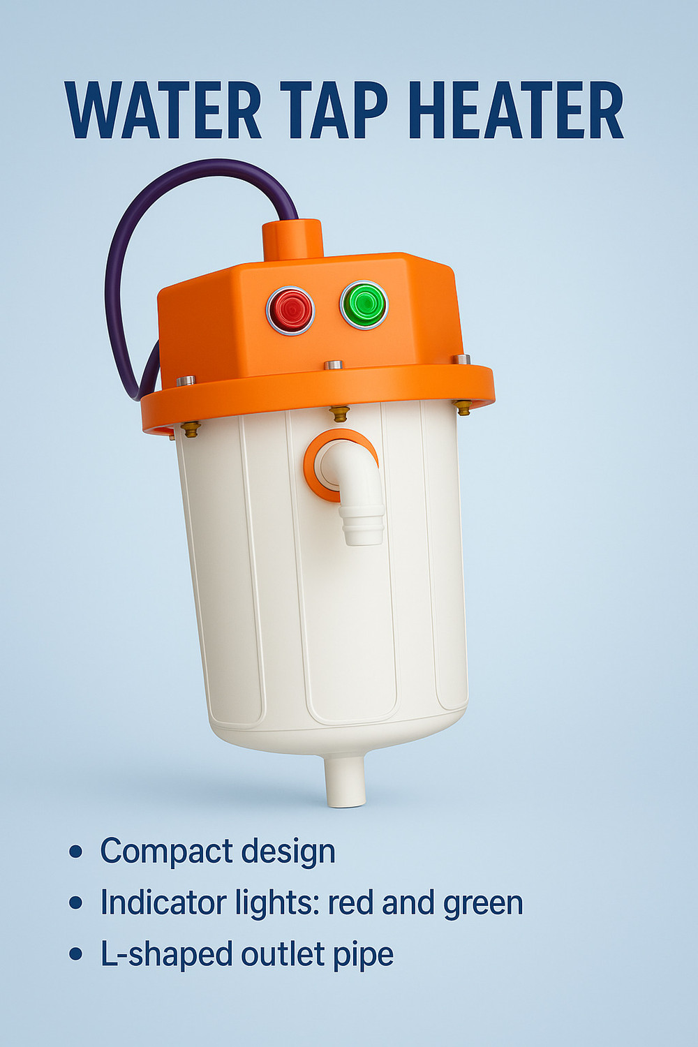 Image of ZESTRUM Instant Water Tap Heater 1 L Instant Water Geyser