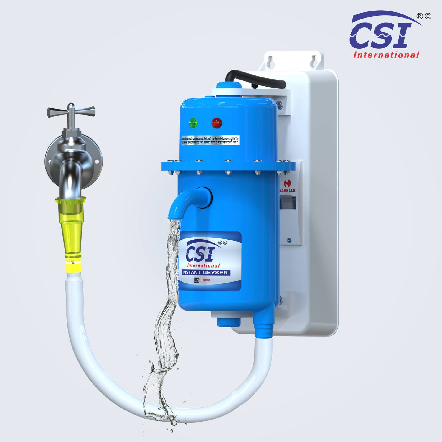 CSI INTERNATIONAL 1 L Instant Water Geyser (1L INSTANT WATER PORT