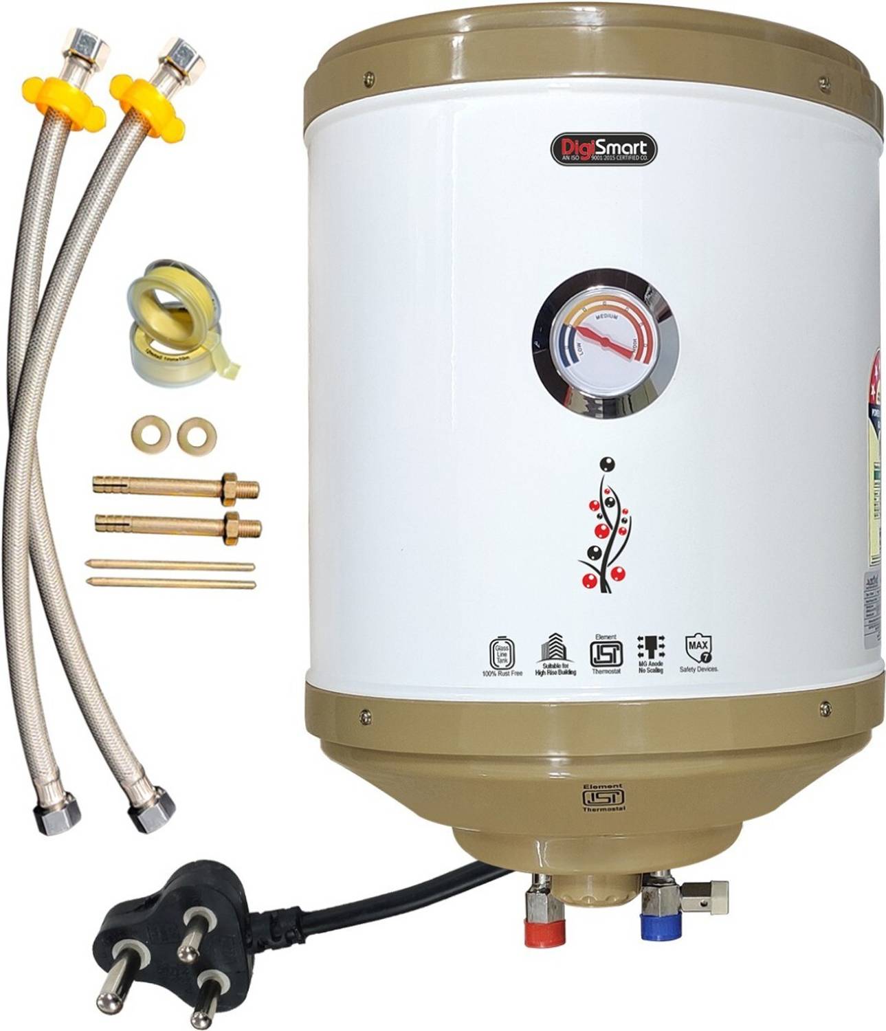 ACTIVA 25 L Storage Water Geyser (AMAZON 5 STAR Glasslined, IVORY