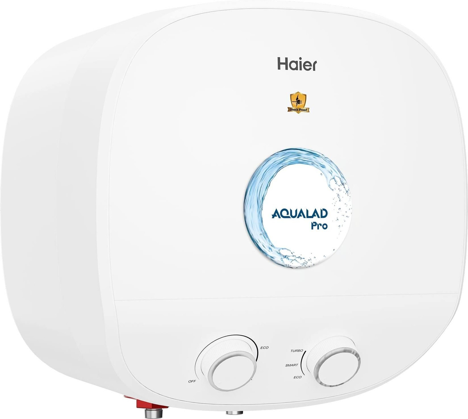 Image of Haier ES15V-AQUALAD PRO 15 L Instant Water Geyser 3-in-1 Convertible Dual Element 33% Fast Heating Shock Safe Plug