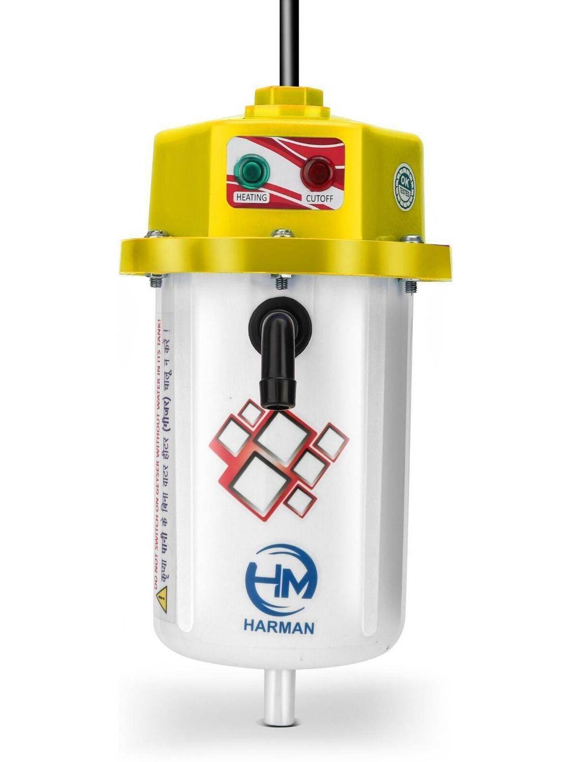 HARMAN INDUSTRIES instant portable water Heater/Geyser for Home Office Restaurants Labs 1 L Instant Water Geyser