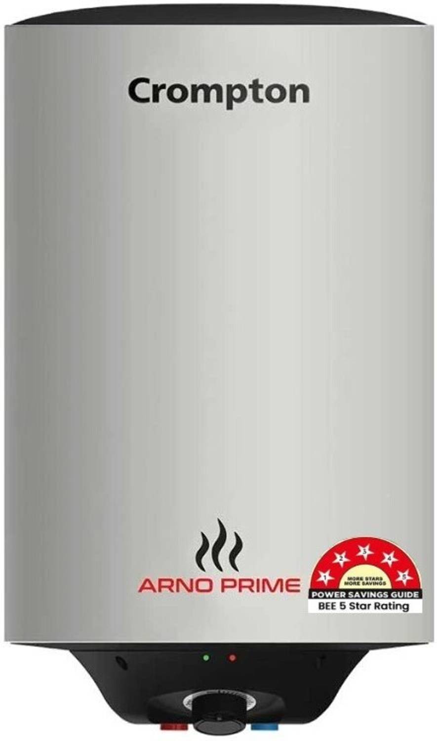 Crompton 15 L Storage Water Geyser (ASWH-6615(Arno Prime), White)