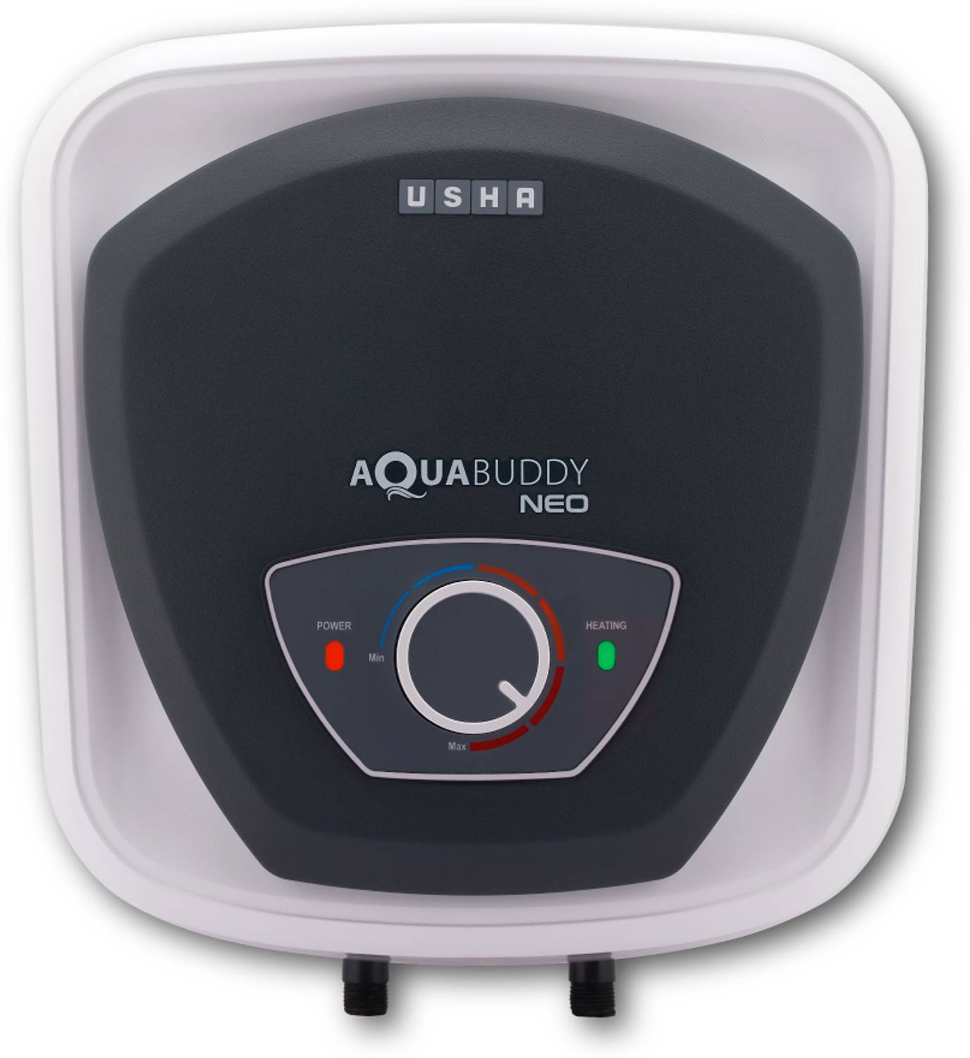 USHA 15 L Storage Water Geyser (Aqua Buddy Neo, White, Grey) (Whi