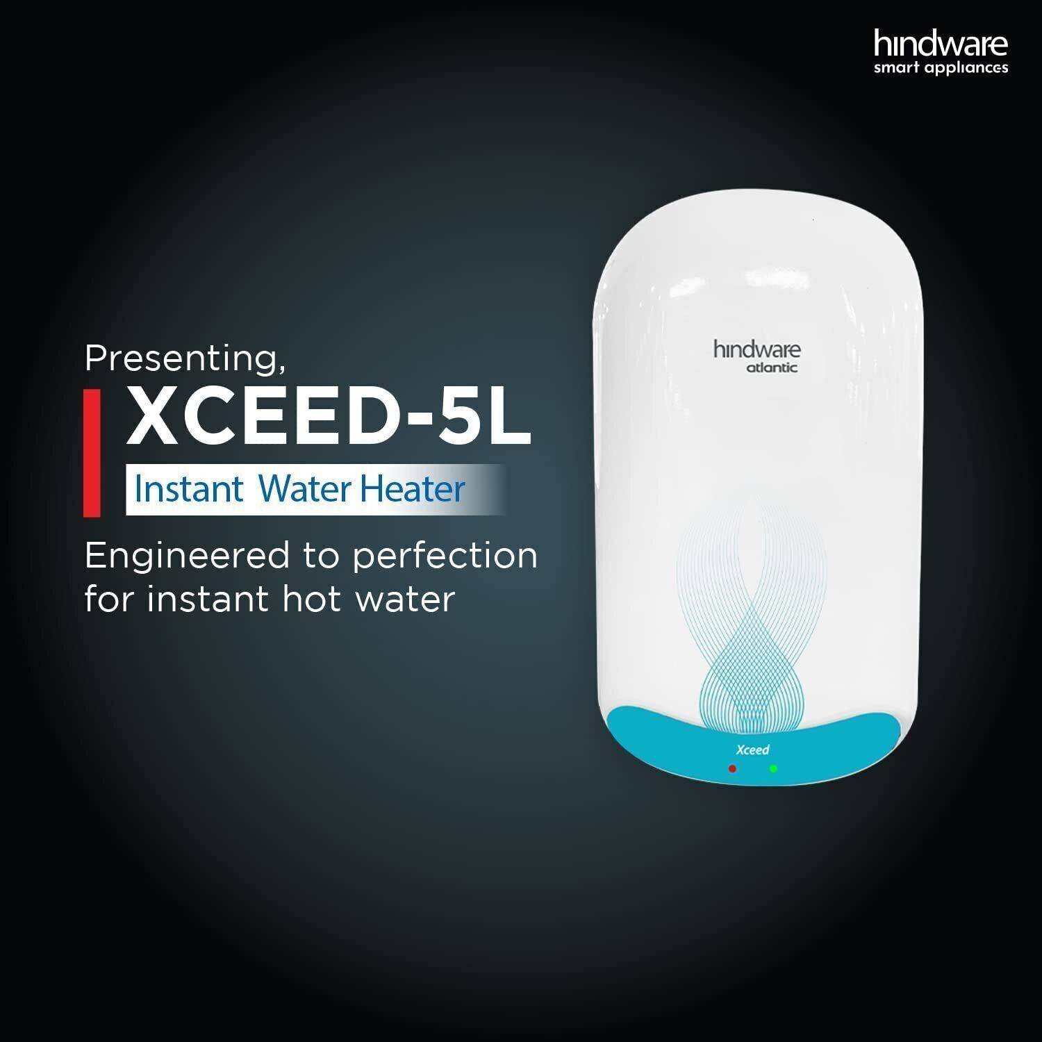Hindware Xceed 5L Instant Water Geyser - Image 2
