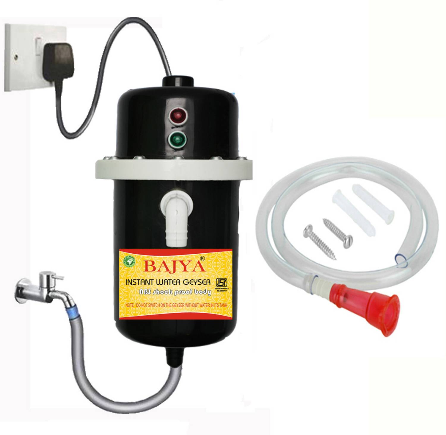 Bajya 1 L Instant Water Geyser (1 L Instant Water Geyser,MINI HOT