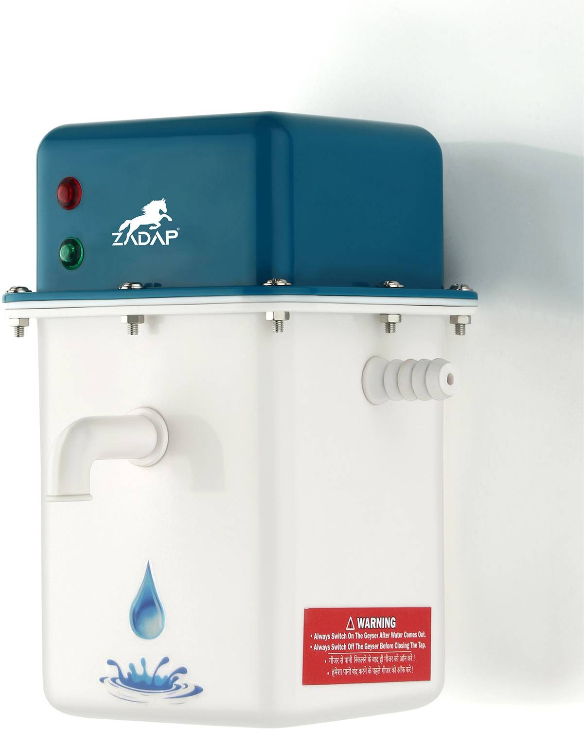 ZADAP 1 L Instant Water Geyser (CAPTAIN 1, White, Dark Rama) (Whi