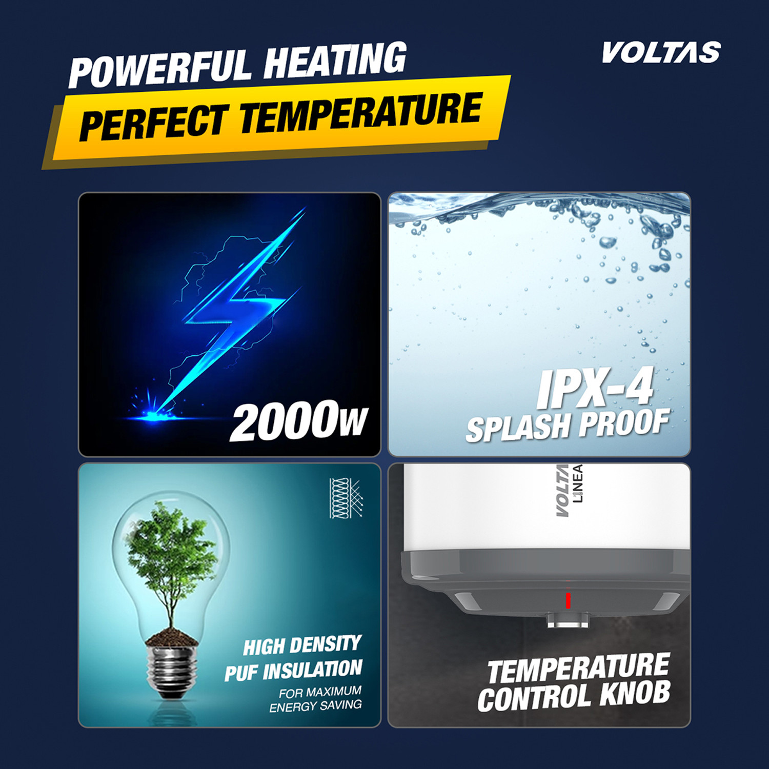 Image of Voltas 4610030 25 L Storage Water Geyser