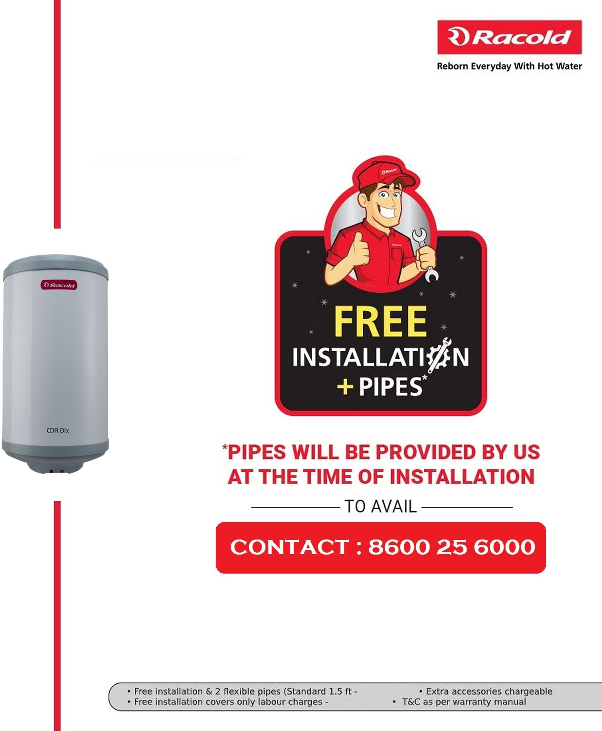 Image of Racold CDR Dlx 35 L Storage Water Geyser