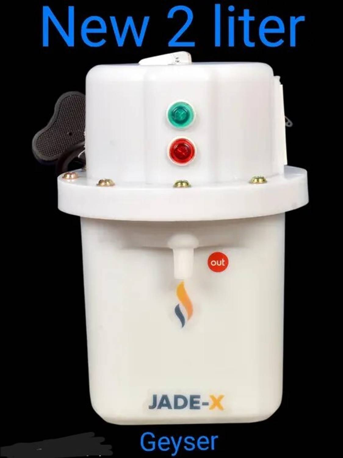 jade-x 2 L Instant Water Geyser (2 Liter Geyser, White) (White)