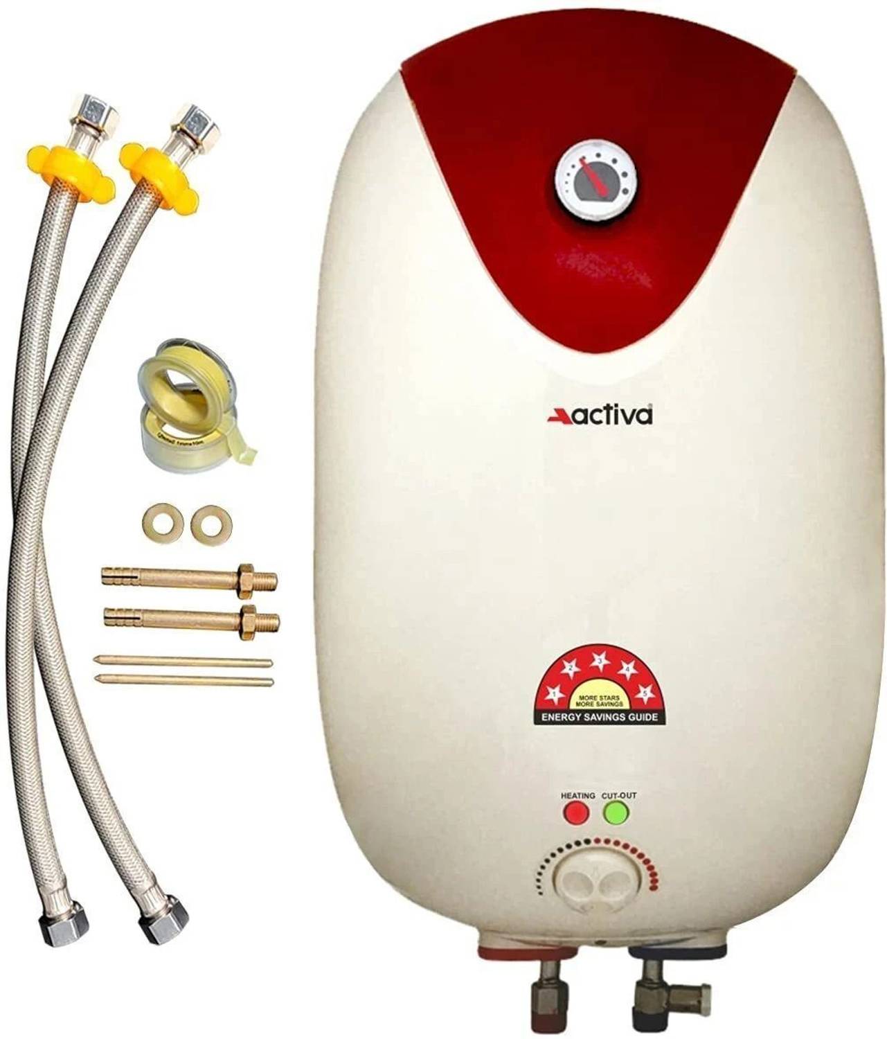 ACTIVA 25 L Storage Water Geyser (Premium, IVORY-MAROOM) (IVORY-M