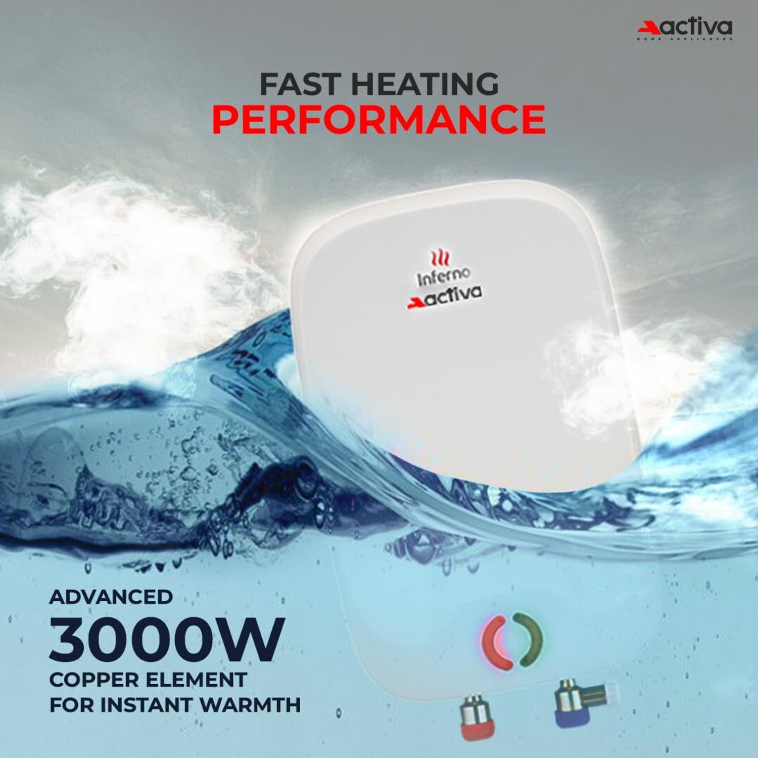 Image of ACTIVA Inferno 6 L Instant Water Geyser