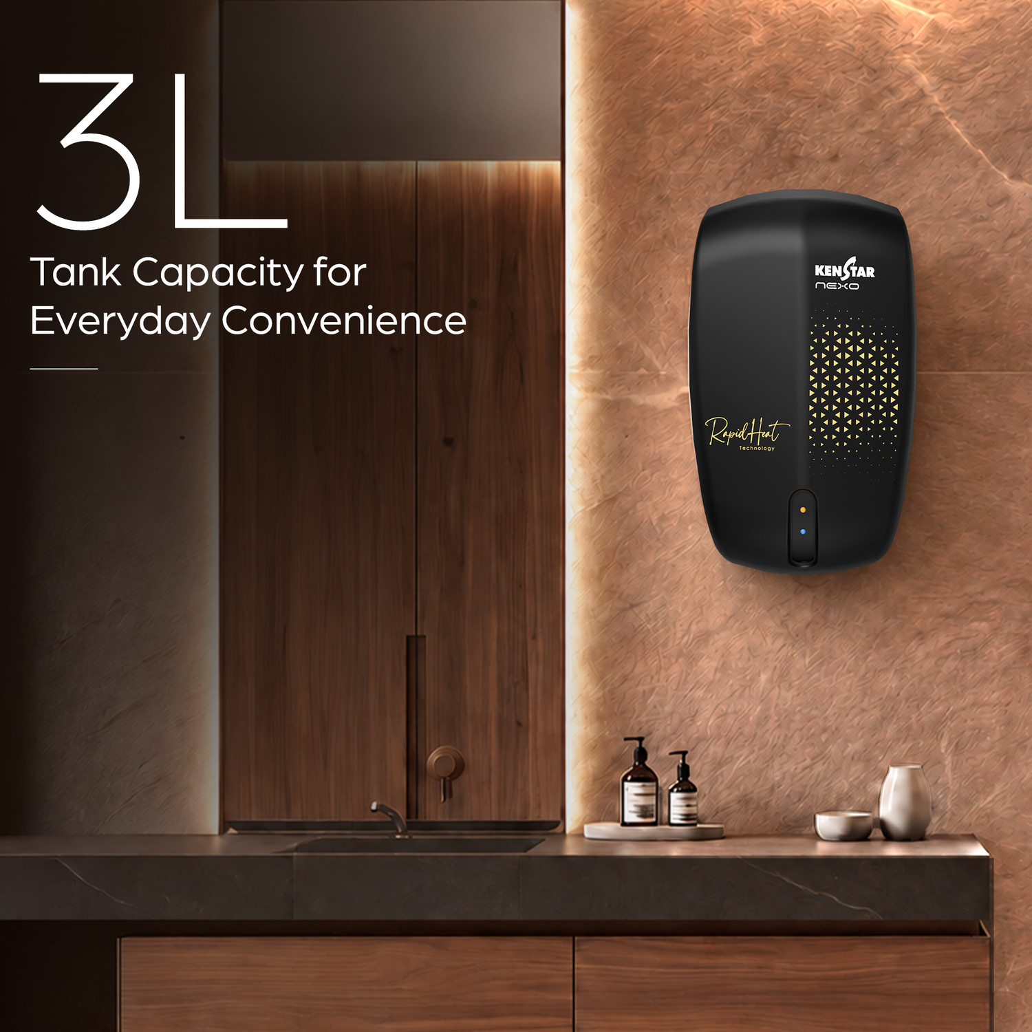 Image of Kenstar Nexo 3 L Instant Water Geyser
