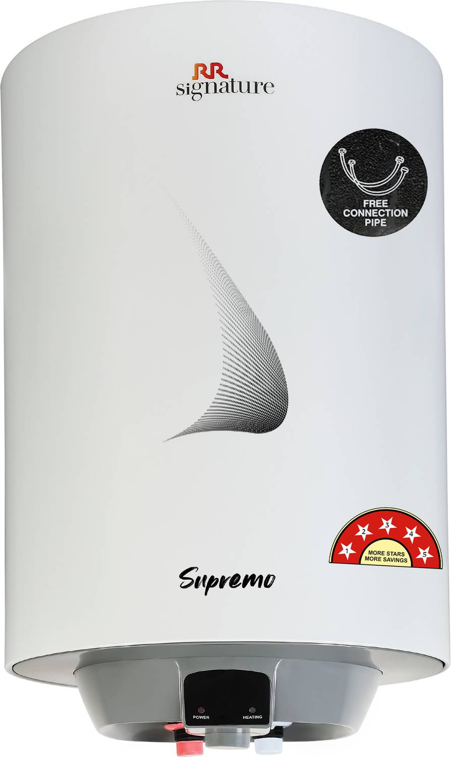 RR 10 L Storage Water Geyser 5 Star BEE Energy Rating Glassline