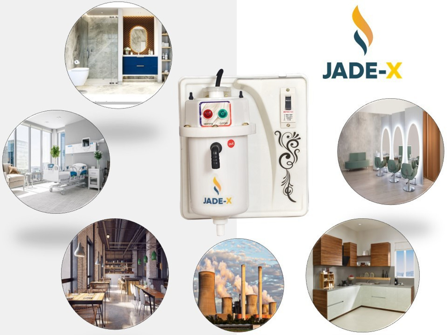 Image of jade-x WMCBG 1 L Instant Water Geyser