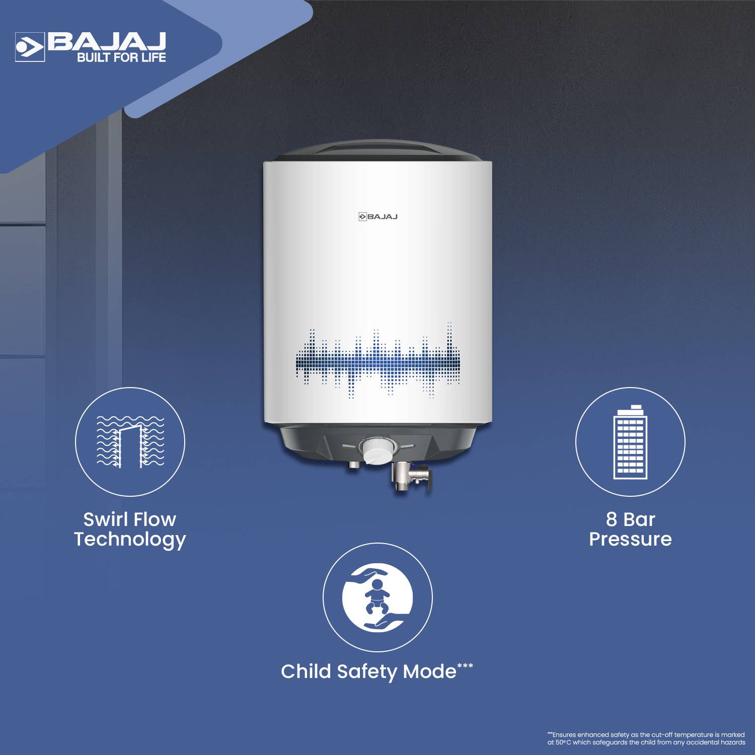 BAJAJ Shield Series Shakti 25L Water Geyser - Image 4
