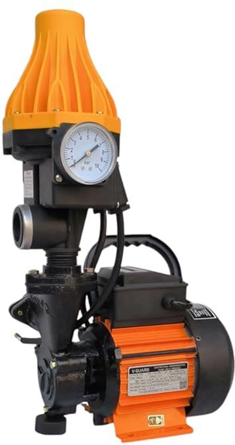 Image of V-Guard 0.5 HP Pressure Booster Pump for Household upto 2 bathrooms Centrifugal Water Pump