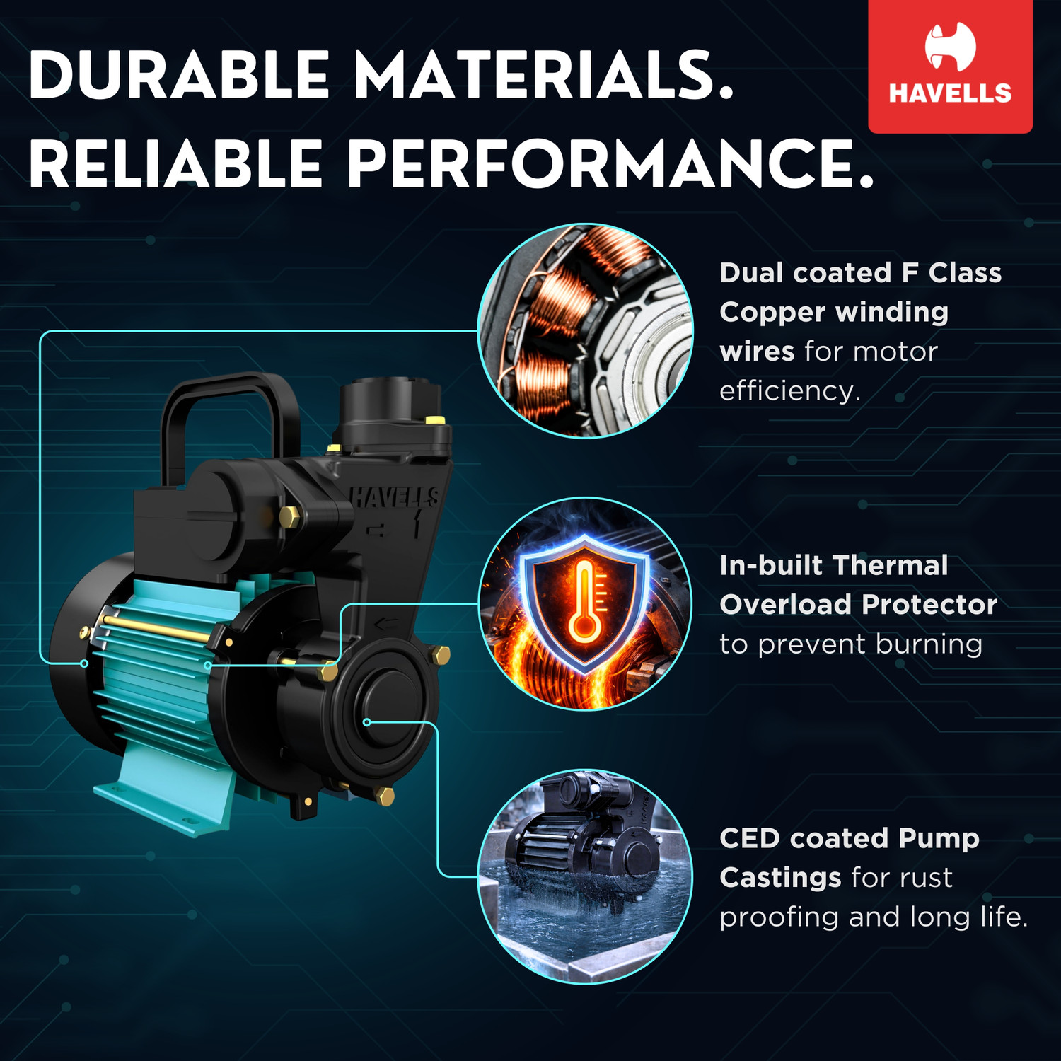 Image of HAVELLS HYDRANT1 Centrifugal Water Pump